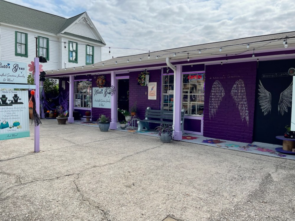 a store front of a house